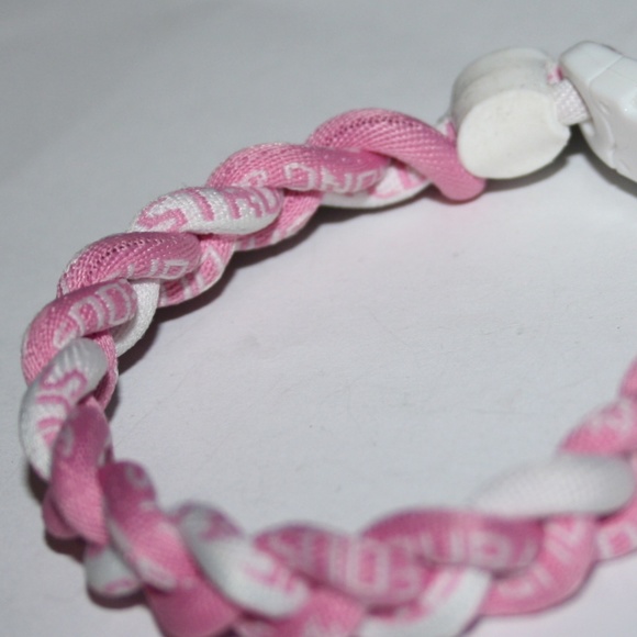 Courage Breast Cancer Awareness bracelet 8" - Picture 4 of 5